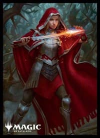 Magic: The Gathering Player's Card Sleeve - Throne of Eldraine - Rowan, Fearless Sparkmage (80-Pack) - Ensky Card Sleeves - Card Sleeves card
