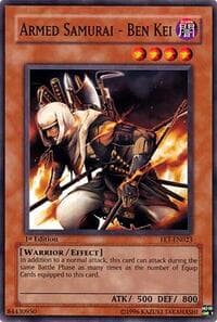 Armed Samurai - Ben Kei - Flaming Eternity - YuGiOh card