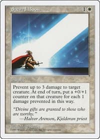 Sacred Boon - Fifth Edition - Magic: The Gathering card