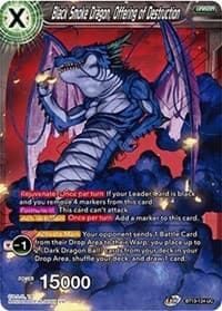 Black Smoke Dragon, Offering of Destruction - Supreme Rivalry - Dragon Ball Super: Masters card