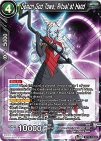 Demon God Towa, Ritual at Hand - Supreme Rivalry - Dragon Ball Super: Masters card