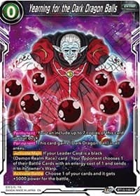 Yearning for the Dark Dragon Balls - Supreme Rivalry - Dragon Ball Super: Masters card
