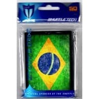 Brasil Flag Card Sleeves - Standard (50-Pack) - Max Protection Card Sleeves - Card Sleeves card
