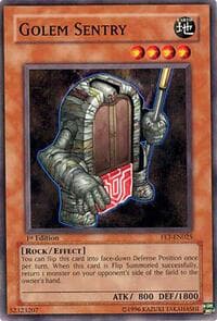 Golem Sentry - Flaming Eternity - YuGiOh card