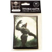 Full Moon Werewolf Double Matte Art Card Sleeves - Standard (50-Pack) - Max Protection Card Sleeves - Card Sleeves card