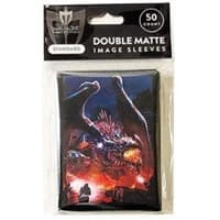 Hasta la Vista Dragon Double Matte Art Card Sleeves - Standard (50-Pack) - Max Protection Card Sleeves - Card Sleeves card