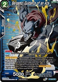 Bergamo, Guidance of an Ace (Championship Pack 2021 Vol.1) (Winner Gold Stamped) - Tournament Promotion Cards - Dragon Ball Super: Masters card