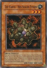 The Earth - Hex-Sealed Fusion - Flaming Eternity - YuGiOh card