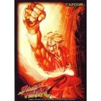 Capcom Street Fighter Ken Max Gloss Holo Card Sleeves - Standard (50-Pack) - Max Protection Card Sleeves - Card Sleeves card