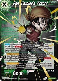 Pan, Heroine's Victory (Championship Pack 2021 Vol.1) (Winner Gold Stamped) - Promotion Cards - Dragon Ball Super: Masters card