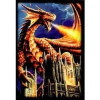Dragon Fury Card Sleeves - Small (60-Pack) - Max Protection Card Sleeves - Card Sleeves card