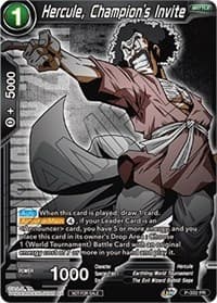 Hercule, Champion's Invite (Championship Pack 2021 Vol.1) - Promotion Cards - Dragon Ball Super: Masters card