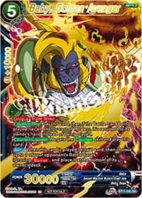 Baby, Golden Avenger (Alternate Art Set 2021 Vol.1 ) - Tournament Promotion Cards - Dragon Ball Super: Masters card
