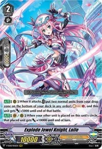 Explode Jewel Knight, Laile - V-SS08: Clan Selection Plus Vol.2 - Cardfight Vanguard card