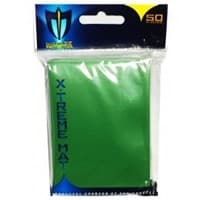 Green Max X-TREME Double Matte Card Sleeves - Standard (50-Pack) - Max Protection Card Sleeves - Card Sleeves card