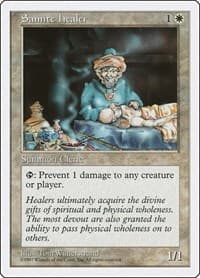 Samite Healer - Fifth Edition - Magic: The Gathering card