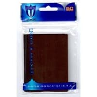 Chocolate Brown Gloss Card Sleeves - Standard (50-Pack) - Max Protection Card Sleeves - Card Sleeves card
