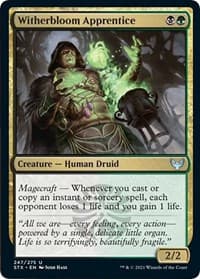 Witherbloom Apprentice - Strixhaven: School of Mages - Magic: The Gathering card