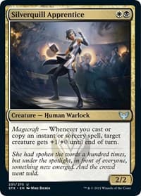 Silverquill Apprentice - Strixhaven: School of Mages - Magic: The Gathering card