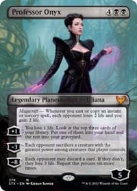 Professor Onyx (Borderless) - Strixhaven: School of Mages - Magic: The Gathering card