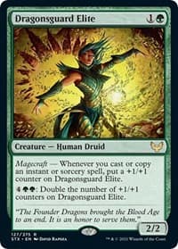 Dragonsguard Elite - Strixhaven: School of Mages - Magic: The Gathering card