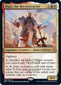 Osgir, the Reconstructor - Commander 2021 - Magic: The Gathering card