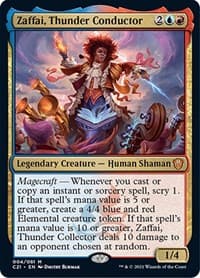 Zaffai, Thunder Conductor - Commander 2021 - Magic: The Gathering card