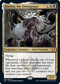 Breena, the Demagogue - Commander 2021 - Magic: The Gathering card