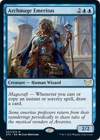 Archmage Emeritus - Strixhaven: School of Mages - Magic: The Gathering card