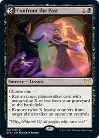 Confront the Past - Strixhaven: School of Mages - Magic: The Gathering card