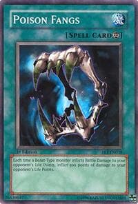 Poison Fangs - Flaming Eternity - YuGiOh card