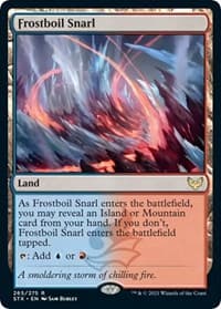 Frostboil Snarl - Strixhaven: School of Mages - Magic: The Gathering card