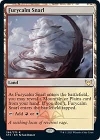 Furycalm Snarl - Strixhaven: School of Mages - Magic: The Gathering card