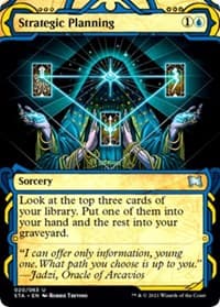 Strategic Planning - Strixhaven: Mystical Archive - Magic: The Gathering card