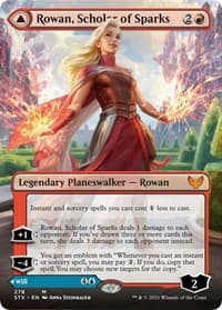 Rowan, Scholar of Sparks (Borderless) - Strixhaven: School of Mages - Magic: The Gathering card