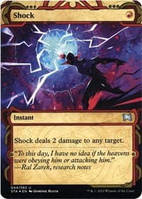 Shock (Foil Etched) - Strixhaven: Mystical Archive - Magic: The Gathering card
