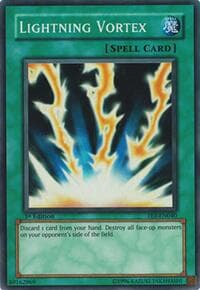 Lightning Vortex - Flaming Eternity - YuGiOh card
