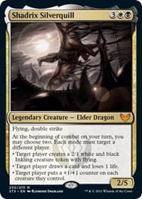 Shadrix Silverquill - Strixhaven: School of Mages - Magic: The Gathering card