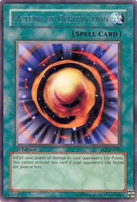 Meteor of Destruction - Flaming Eternity - YuGiOh card