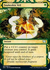 Snakeskin Veil - Strixhaven: Mystical Archive - Magic: The Gathering card