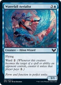 Waterfall Aerialist - Strixhaven: School of Mages - Magic: The Gathering card