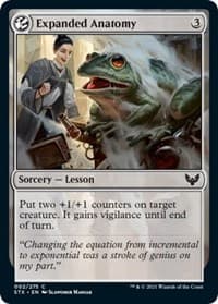 Expanded Anatomy - Strixhaven: School of Mages - Magic: The Gathering card