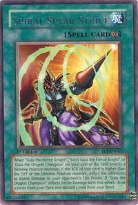 Spiral Spear Strike - Flaming Eternity - YuGiOh card