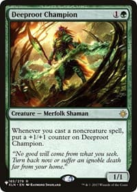 Deeproot Champion - The List Reprints - Magic: The Gathering card