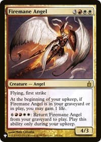 Firemane Angel - The List Reprints - Magic: The Gathering card