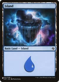 Island (050) - The List Reprints - Magic: The Gathering card