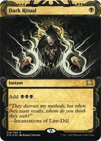 Dark Ritual (Foil Etched) - Strixhaven: Mystical Archive - Magic: The Gathering card
