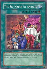 The Big March of Animals - Flaming Eternity - YuGiOh card