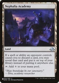 Nephalia Academy - The List Reprints - Magic: The Gathering card