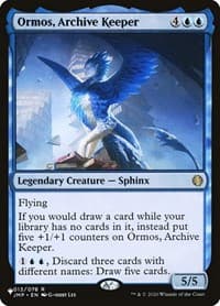 Ormos, Archive Keeper - The List Reprints - Magic: The Gathering card